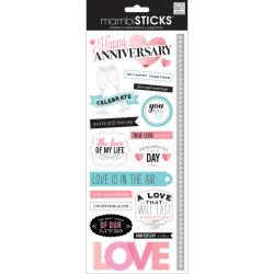 Me  & My Big Ideas - Mambi Specialty Stickers - Happy Anniversary