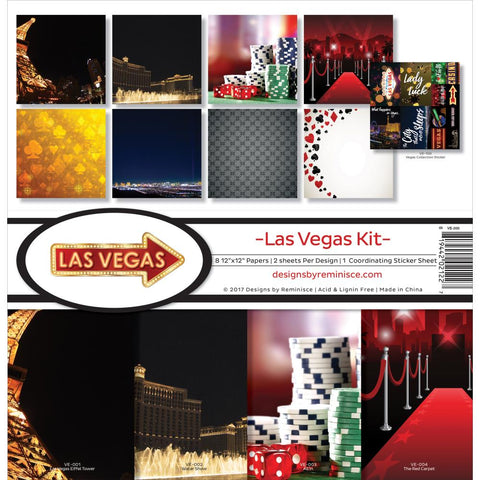 Reminisce Collection Pack - [Collection] - Las Vegas Kit