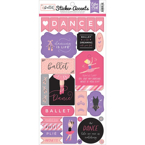 Echo Park Stickers [Collection] - Ballet