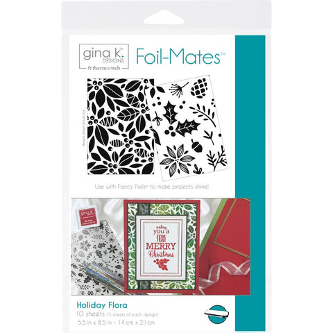 Therm-o-web Gina K Designs Foil Mates - Holiday Flora