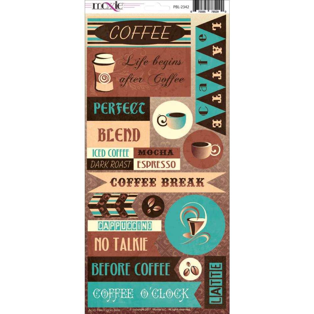 Moxxie 6x12 Cardstock Stickers [Collection] - Perfect Blend