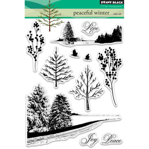 Penny Black Clear Stamps - Peaceful Winter