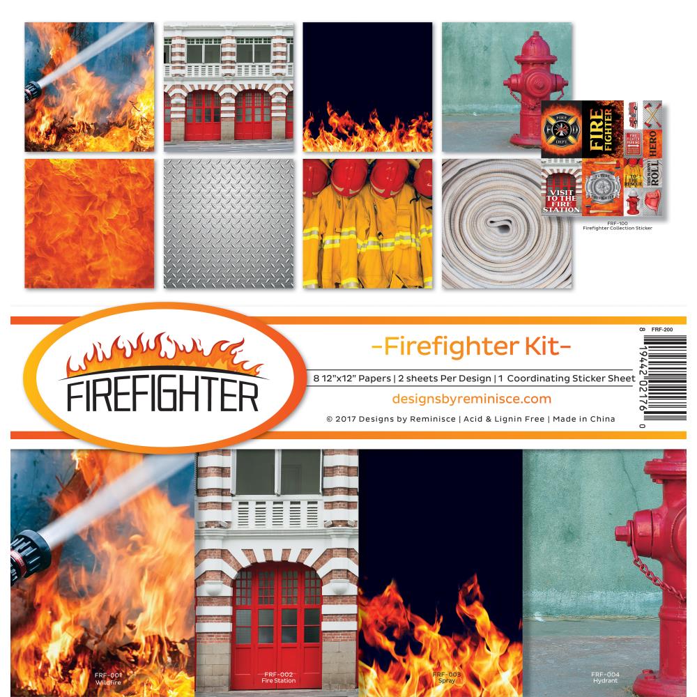 Reminisce Collection Pack - [Collection] - Firefighter Kit