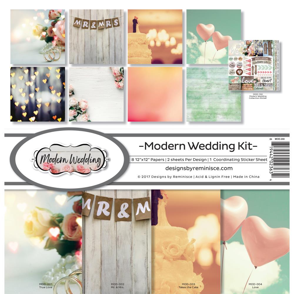 Reminisce Collection Pack - [Collection] - Modern Wedding Kit