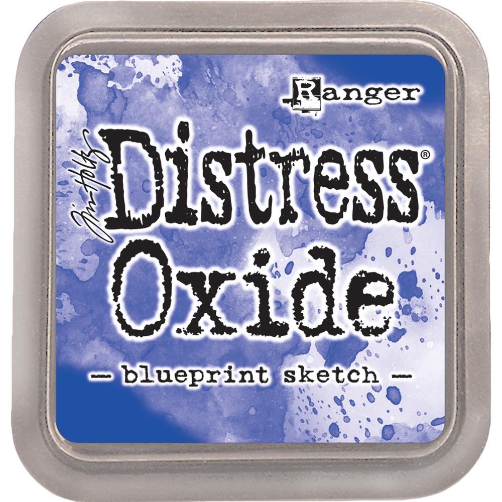 Tim Holtz Distress Oxide Ink Pad Full Size - Blueprint Sketch