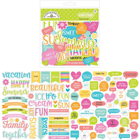 Doodlebug Design Die Cuts [Collections] - Chit Chat Sweet Summer