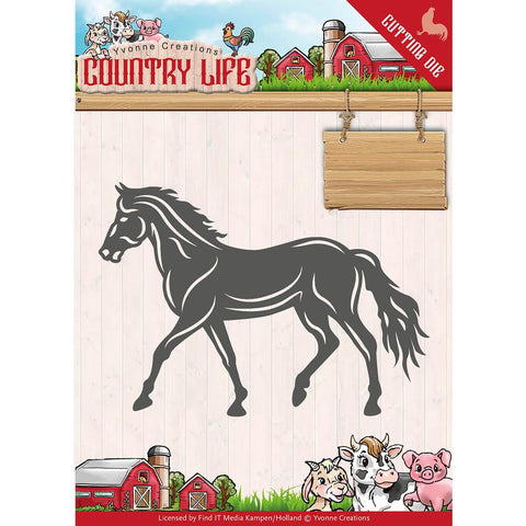 Find It Cutting Die [Yvonne Creations] - Country Life HORSE