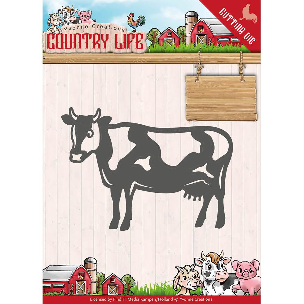 Find It Cutting Die [Yvonne Creations] - Country Life COW
