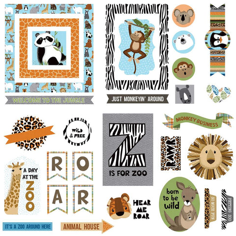 Photoplay [Becky Fleck] Cardstock Die Cuts - We Bought A Zoo