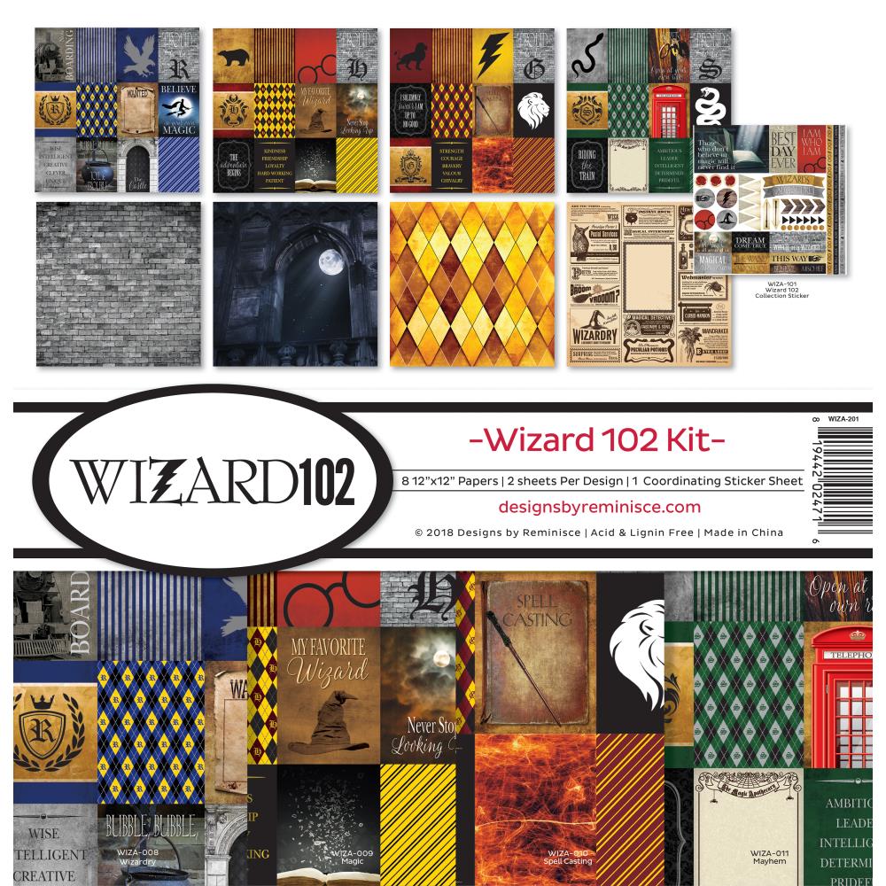 Reminisce Collection Pack - [Collection] - Wizard 102 Kit