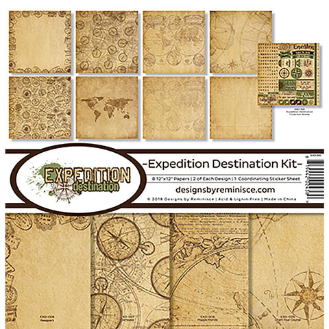 Reminisce Collection Pack - [Collection] - Expedition Destination Kit