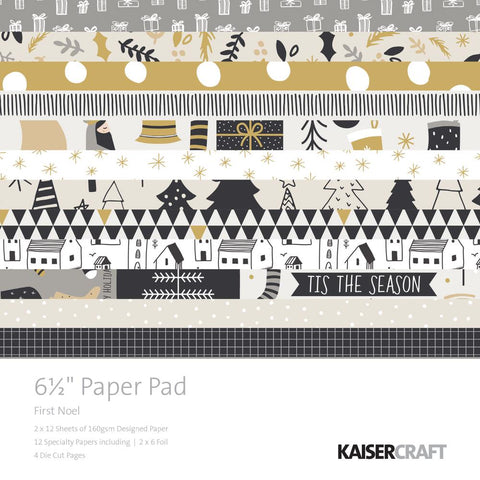 Kaisercraft 6.5 x 6.5 Paper Pad  [Collection] - First Noel
