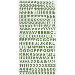 Kaisercraft Alphabet Sticker Letter - Green