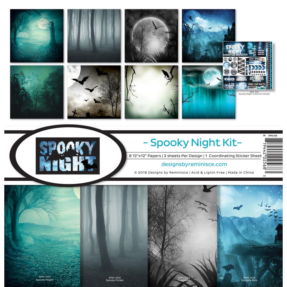 Reminisce Collection Pack  [Collection] - Spooky Night Kit