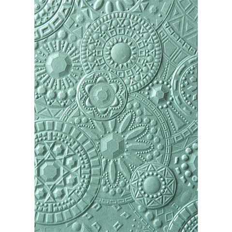 Sizzix 3-D Textured Impressions [Coutney Chilson] - Mosaic Gems