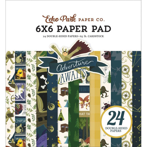 Echo Park Paper 6x6 Paper Pad - [Collection] - Adventure Awaits