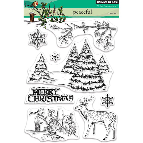 Penny Black Clear Stamps - Peaceful