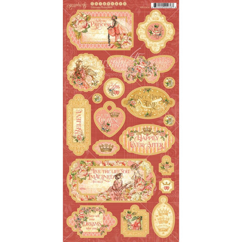 Graphic 45 Chipboard  [Collection] - Princess Collection