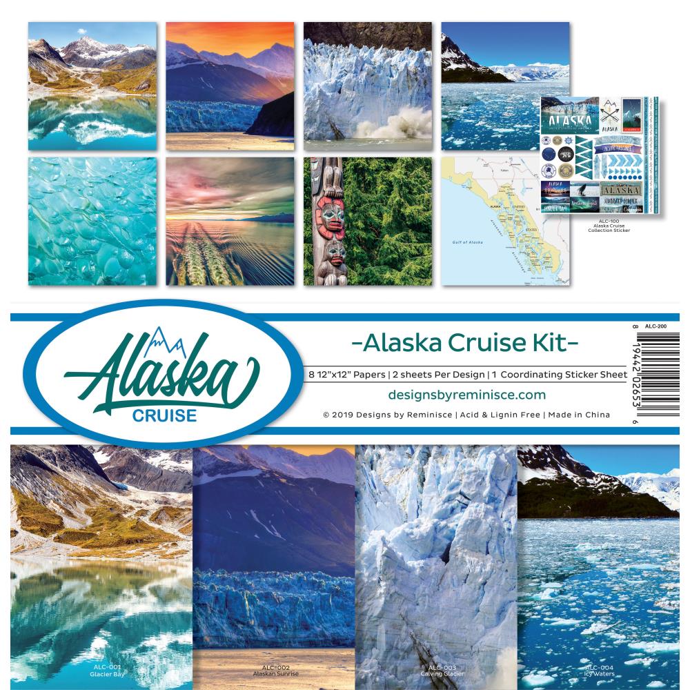 Reminisce 12x12 Collection Pack - [Collection] - Alaska Cruise