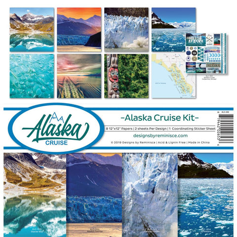 Reminisce 12x12 Collection Pack - [Collection] - Alaska Cruise