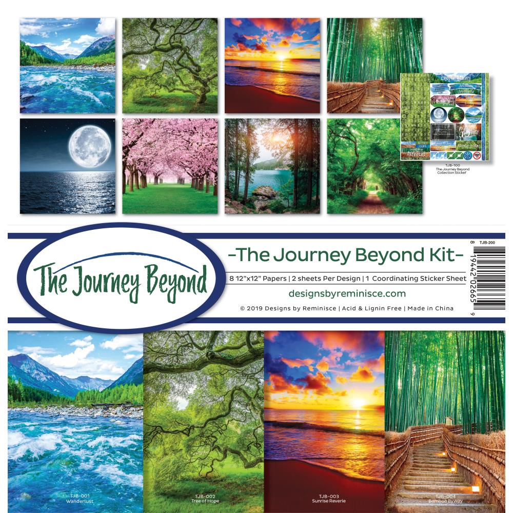 Reminisce 12x12 Collection Pack - [Collection] - The Journey Beyond
