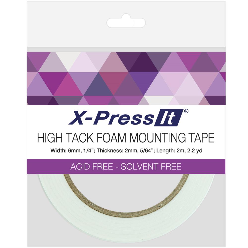 X-Press It High Tack Foam Mounting Tape - 1/4 inch