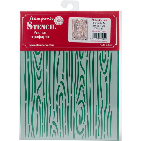 Stamperia Stencil - Wood Effect
