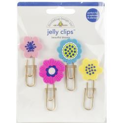 Doodlebug Design Jelly Clips - Beautiful Blooms