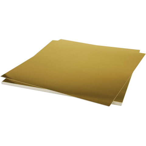 Bazzill Foil Cardstock 12x12 - Matte Gold
