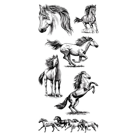 Inkadinkado Clear Stamps - Horses