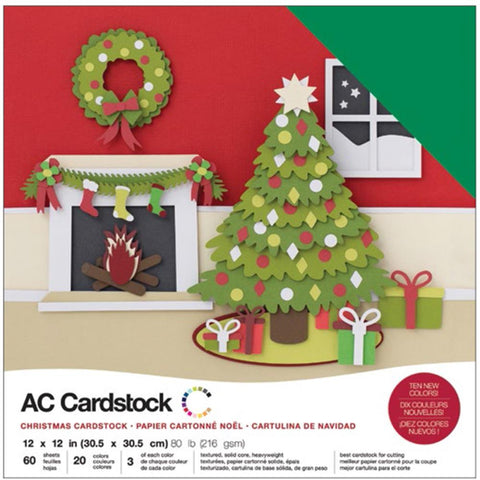 AC Cardstock 12x12 - Christmas