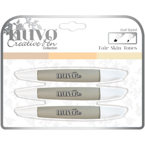 Nuvo Alcohol Markers  - Fair Skin Tones - Set of 3