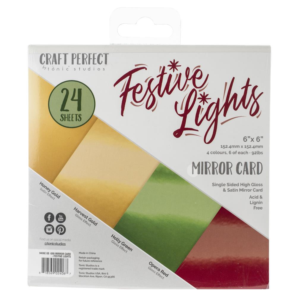 Tonic Craft Perfect 6x6 Paper - Festive Lights