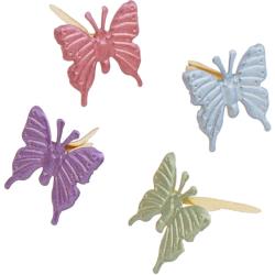 Creative Expression Brads - Pearl ButterFly Brads