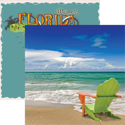 Reminisce 12x12  Paper  [Collection] - Florida - Toes In The Sand