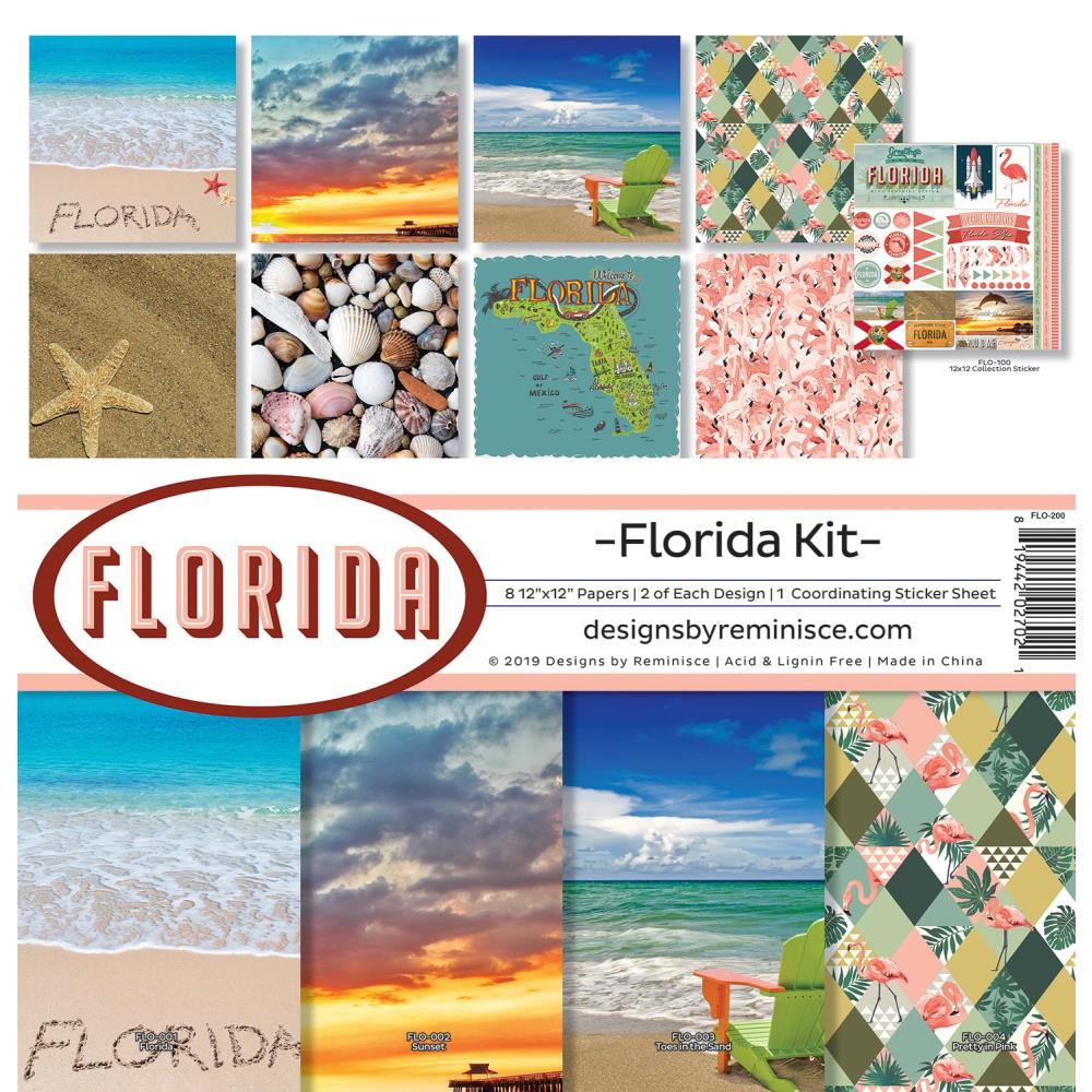 Reminisce 12x12 Collection Pack - [Collection] - Florida