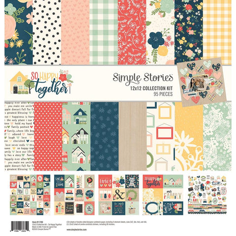 Simple Stories  12x12 Paper [Collection] - So Happy Together