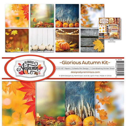 Reminisce 12x12 Collection Pack - [Collection] - Glorious Autumn Kit