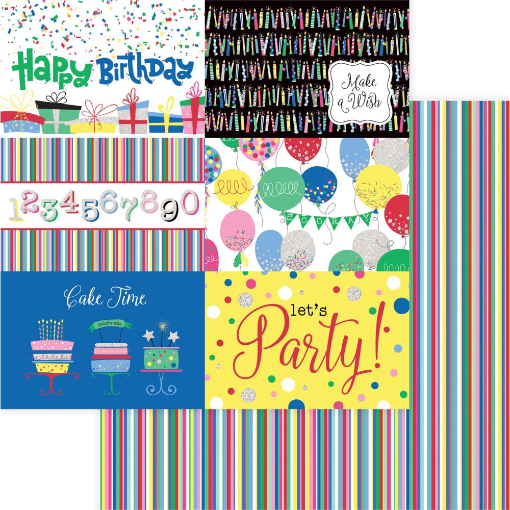Photo Play 12x12 [Collection] - Confetti - Happy Birthday