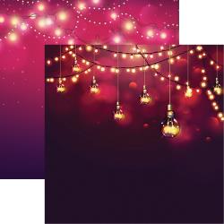 Reminisce 12x12 Paper [Collection] - Light It Up - Vintage Lights