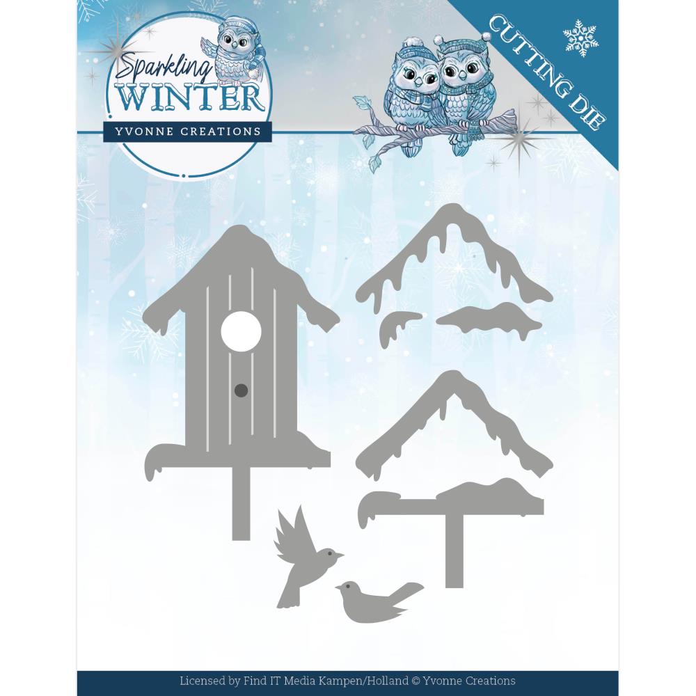 Find It [Yvonne Creations] - Sparkling Winter - Winter Birdhouse