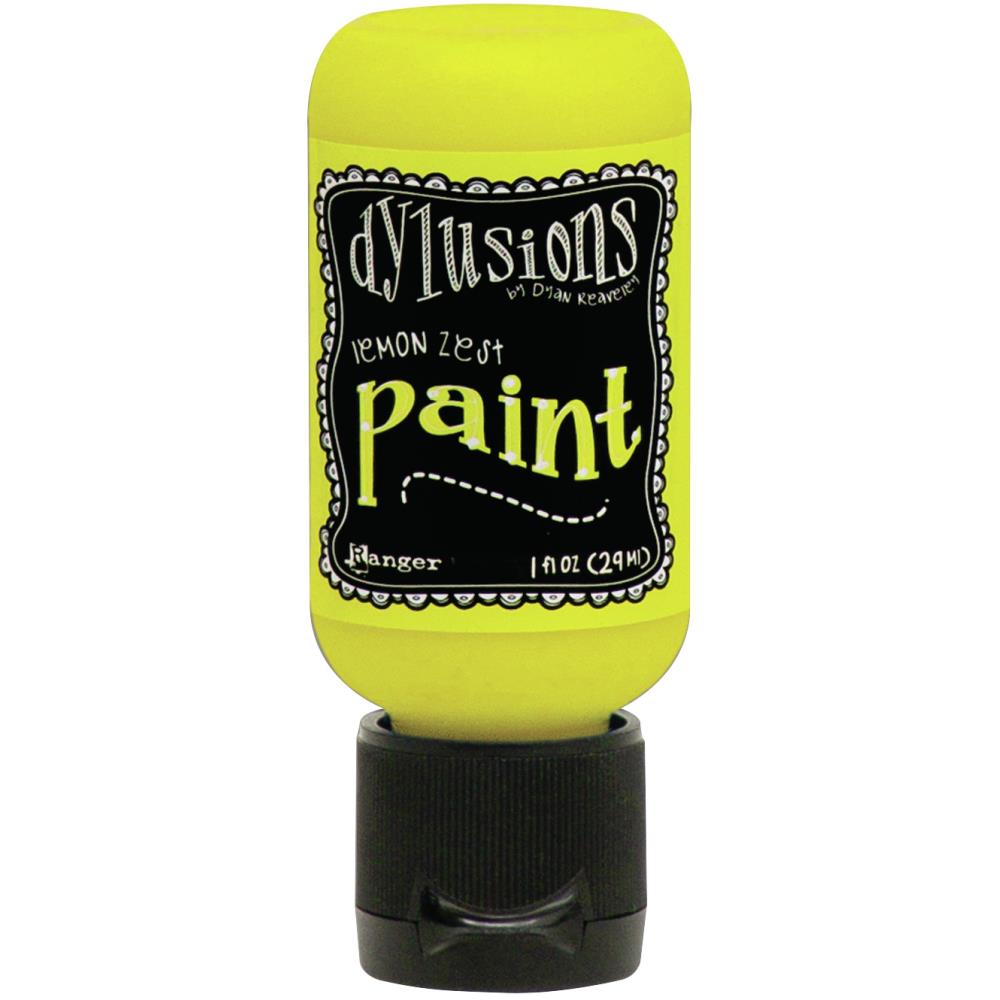 Ranger Dylusions Paint - Lemon Zest