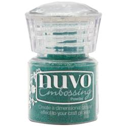Nuvo Embossing Powder - Shimmer Seas / Glittering Green