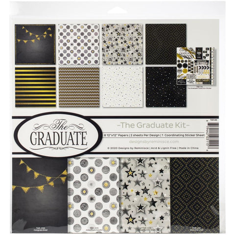 Reminisce 12x12 Collection Pack - [Collection] - The Graduate