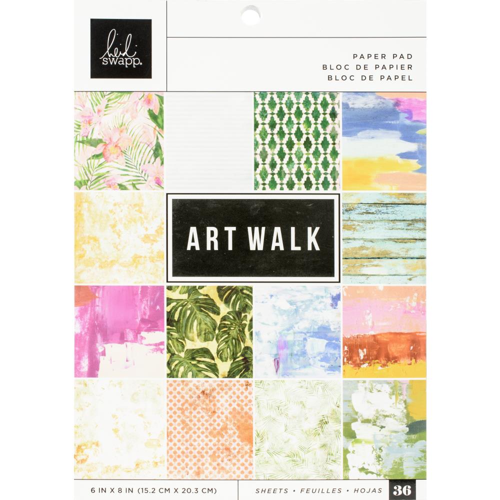 Heidi Swapp 8x6 Paper Collection - Art Walk