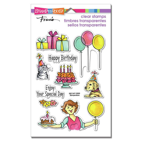 Stampendous Clear Stamps - Birthday Gift