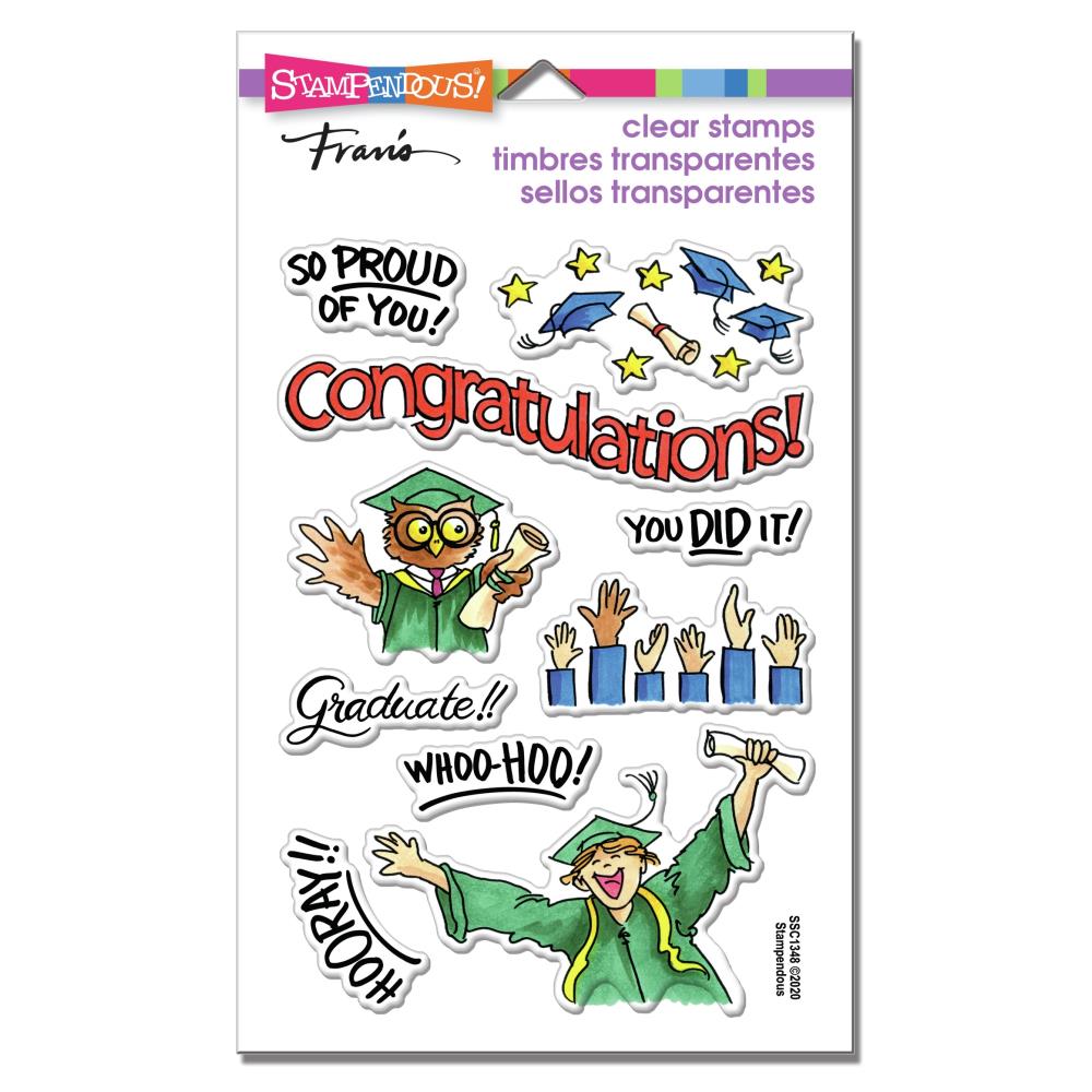 Stampendous Clear Stamps - Grad Gifts