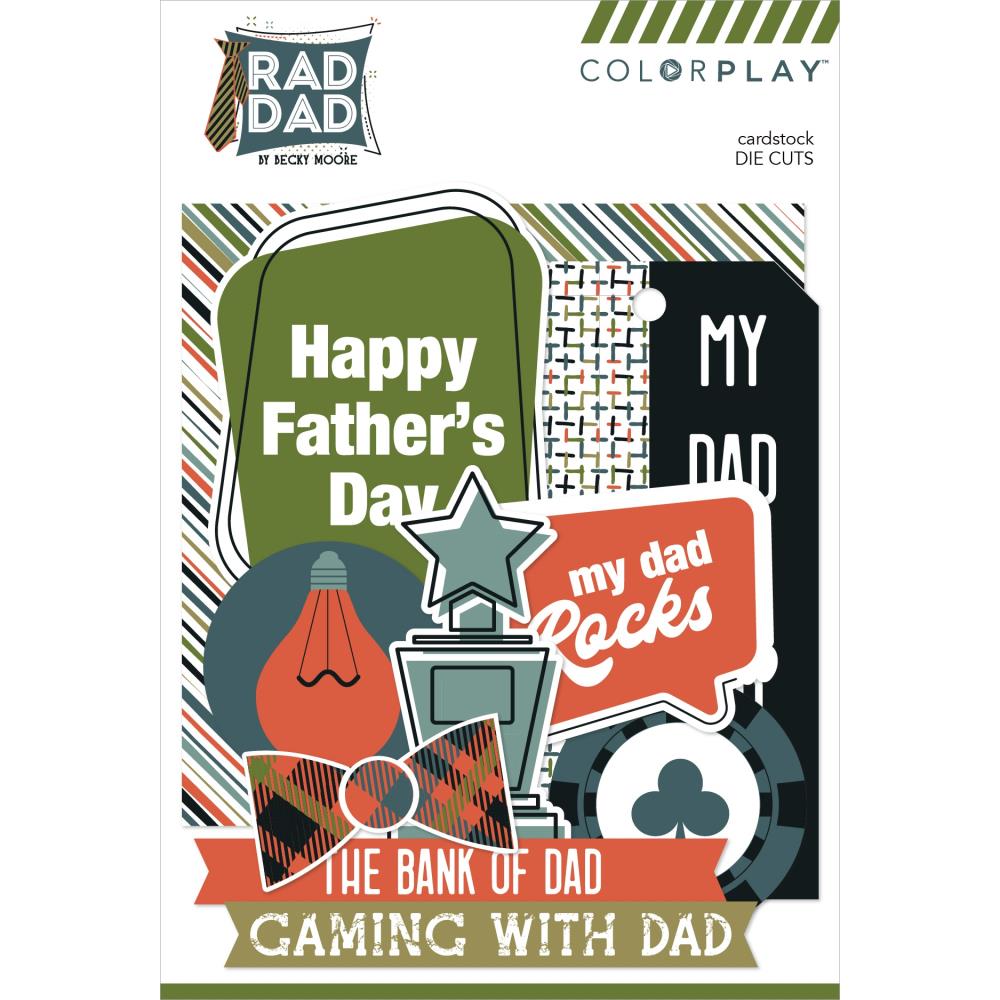 Photoplay [Colorplay] Cardstock Die Cuts - Rad Dad