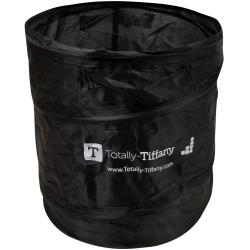 Totally Tiffany POP-UP Trash Can - Black