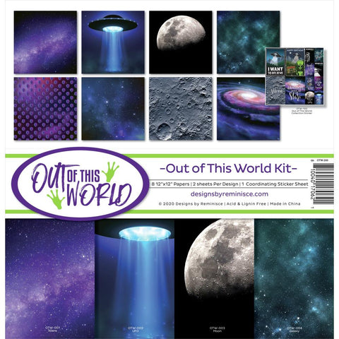 Reminisce 12x12 Collection Pack - [Collection] - Out Of This World Kit